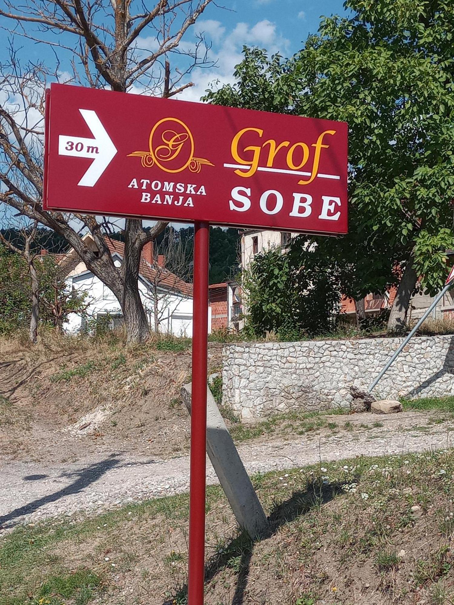 Banja Gornja Trepca-Smestaj Grof Екстериор снимка